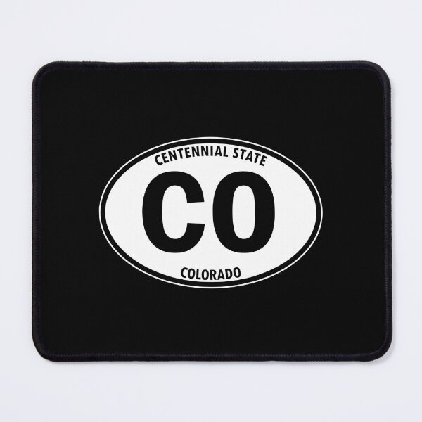 Item preview, Colorado, CO, Denver, Centennial State - State Abbreviation and Motto Oval Travel Bumper Sticker for your Car or Luggage.  designed and sold by BBTravels.