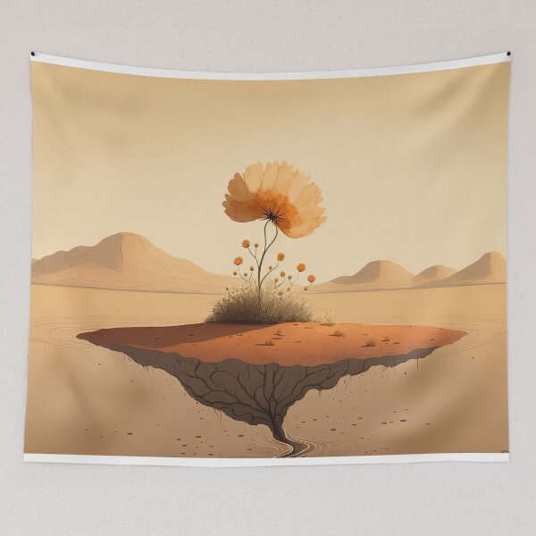 Item preview, Desert poppy - the only flower left designed and sold by Michael Bollin.