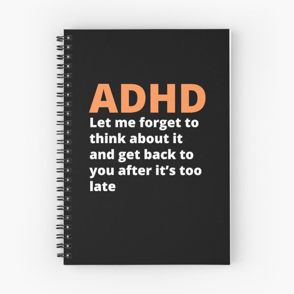 Item preview, ADHD Quote designed and sold by BuraxisQuotes.