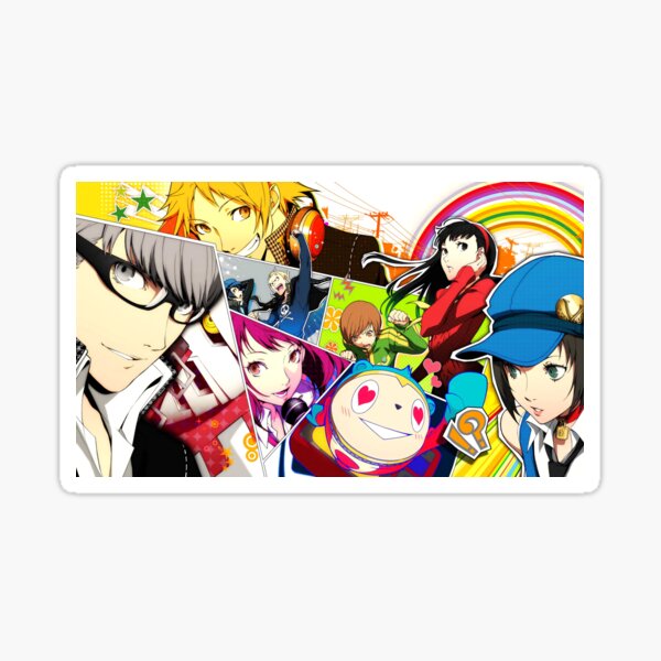 Aperçu de l'œuvre Équipe d'enquête en action 4 - Persona 4 Golden créée et vendue par Edrenalin.