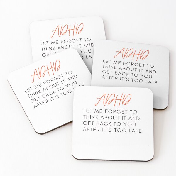 Item preview, ADHD Quote designed and sold by BuraxisQuotes.