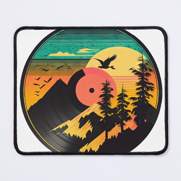 Item preview, Vinyl Record Mountains designed and sold by wallycobra.