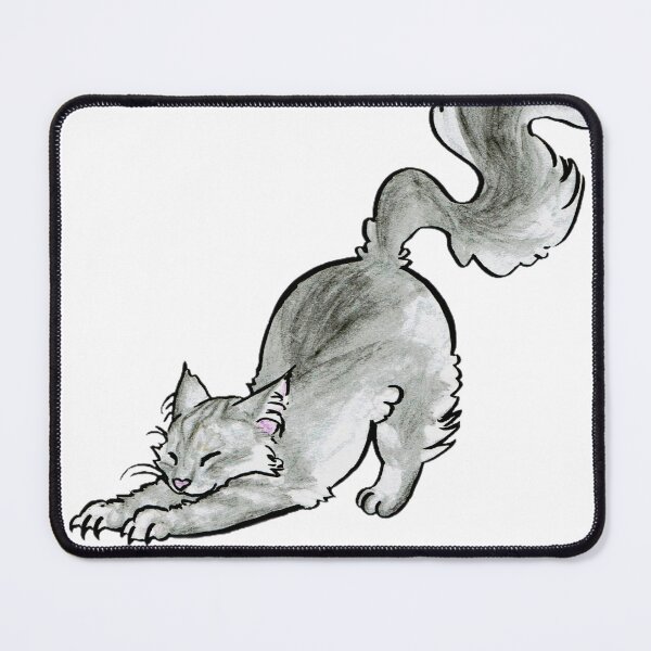 Item preview, Squiggily Cat designed and sold by Gaia Rydahl Due Rosendahl.