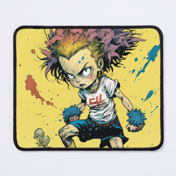 Item preview, Fighting Punk Rock Schoolgirl Comic Art #16 designed and sold by Unicorn Trainwreck.