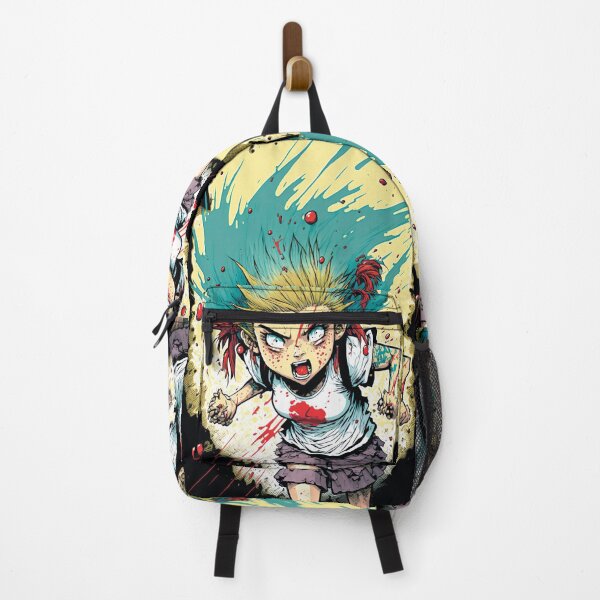 Item preview, Charging Punk Rock Schoolgirl Comic Art #17 designed and sold by Unicorn Trainwreck.