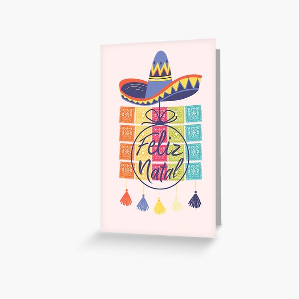 Feliz navidad, mexican christmas Greeting Card for Sale by Heba44