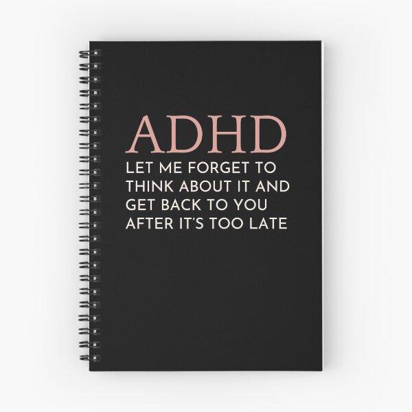 Item preview, ADHD Quote designed and sold by BuraxisQuotes.