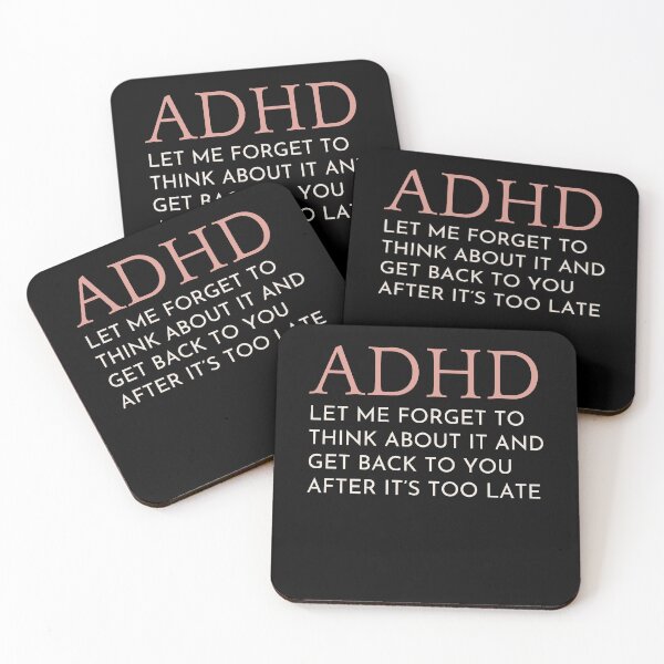 Item preview, ADHD Quote designed and sold by BuraxisQuotes.