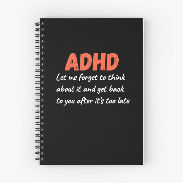 Item preview, ADHD Quote designed and sold by BuraxisQuotes.