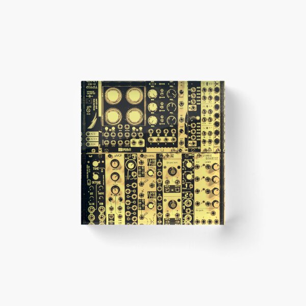 Artikelvorschau, Modularer Eurorack-Synthesizer (Gelb) entworfen und verkauft von colbinius.