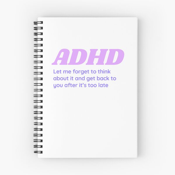 Item preview, ADHD Quote designed and sold by BuraxisQuotes.