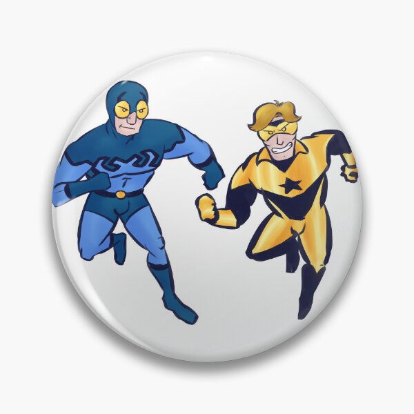 Item preview, booster gold and blue beetle designed and sold by dudeitshenry.