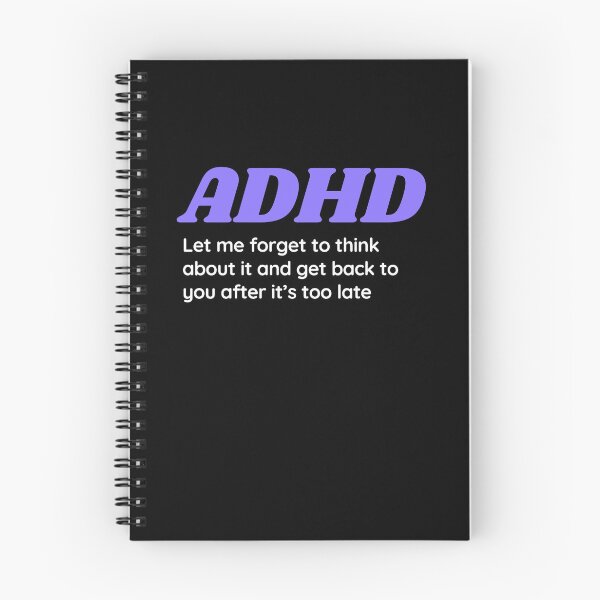 Item preview, ADHD Joke designed and sold by BuraxisQuotes.