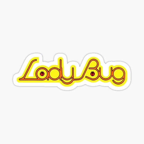 Item preview, Lady Bug Arcade Logo Retro 80s Arcade designed and sold by sukebepanda.