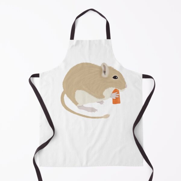 Item preview, Cute golden gerbil eating carrot designed and sold by Becky-Marie.