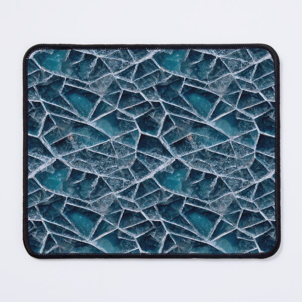 Item preview, Seamless background of beautiful turquoise cracked ice. designed and sold by NadiiaSemyroz.