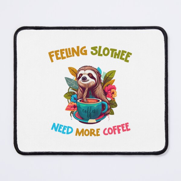 Item preview, Wise sloth having a cup of coffee designed and sold by MrBeerholder.