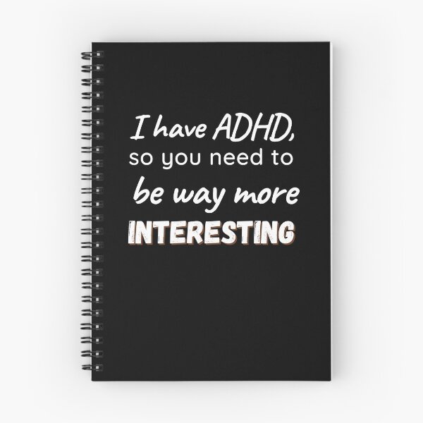 Item preview, ADHD Joke designed and sold by BuraxisQuotes.