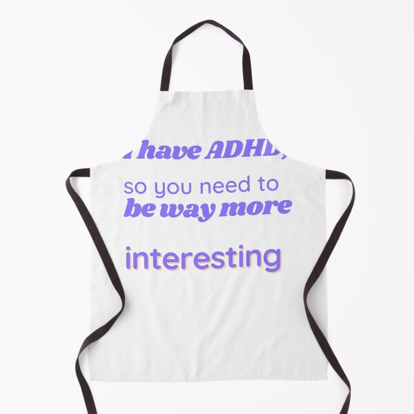 Item preview, ADHD Quote designed and sold by BuraxisQuotes.