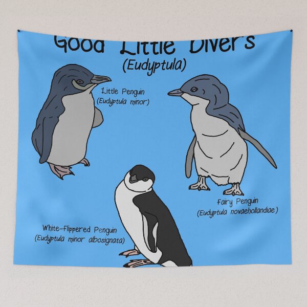 Item preview, Good Little Divers (Blue) designed and sold by GraceT26.