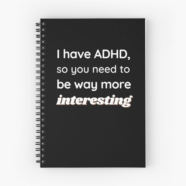 Item preview, ADHD Joke designed and sold by BuraxisQuotes.