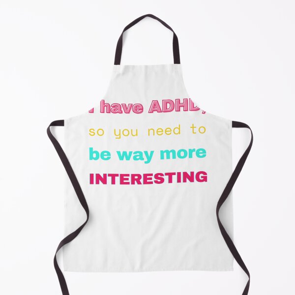 Item preview, ADHD Quote designed and sold by BuraxisQuotes.