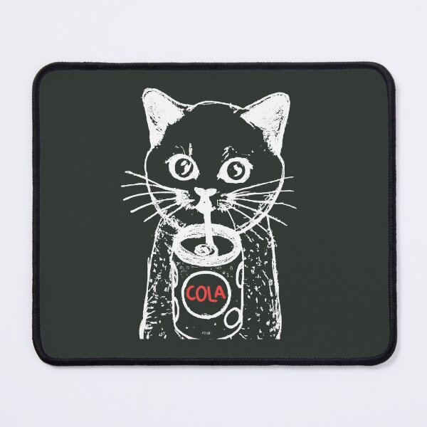 Item preview, Cat and Soda - White designed and sold by HarshBrown.