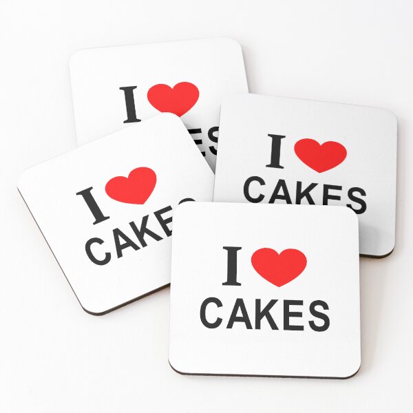 Item preview, I ❤️ CAKES I LOVE CAKES I HEART CAKES designed and sold by usernamenaijan.