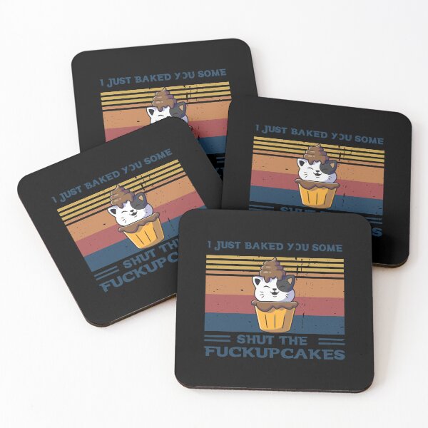Aperçu de l'œuvre Je viens de t'en faire cuire, ferme les amoureux des chats Fucupcakes créée et vendue par Prince-desart.