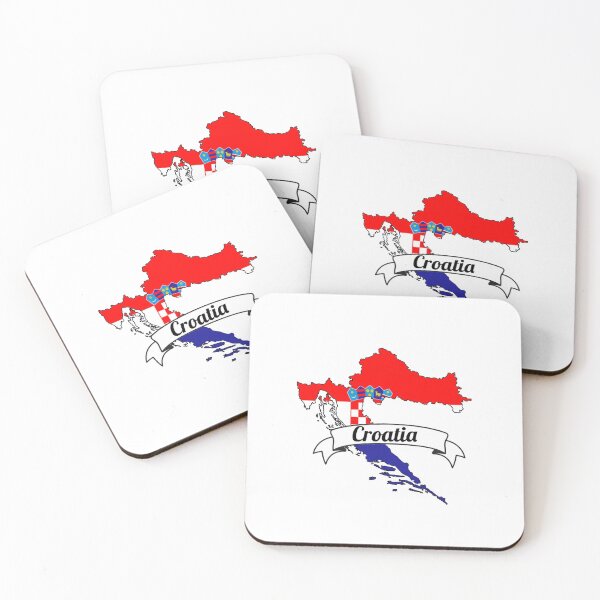 Item preview, Croatia Flag Outline designed and sold by Jilliansshop.