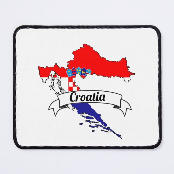 Item preview, Croatia Flag Outline designed and sold by Jilliansshop.