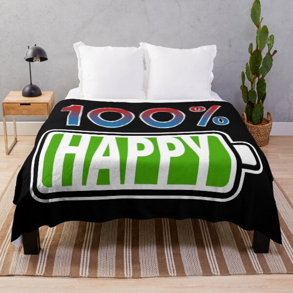Item preview, 100% Happy designed and sold by Moodific.