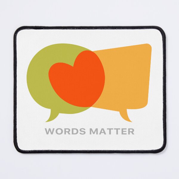 Item preview, words matter designed and sold by Helga Taylor.
