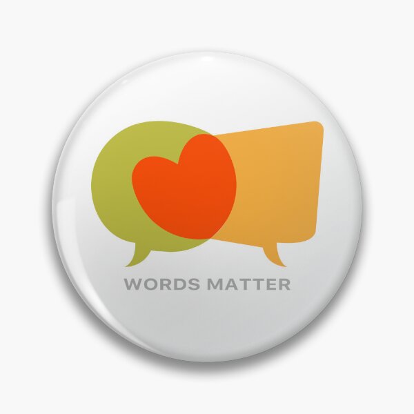 Item preview, words matter designed and sold by Helga Taylor.