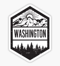 Washington Badge Sticker