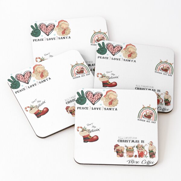 Item preview, vintage Santa Claus Stickers Pack designed and sold by Yourfavshop600.