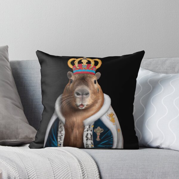 Artikelvorschau, Königliches Capybara entworfen und verkauft von ColorSpot.
