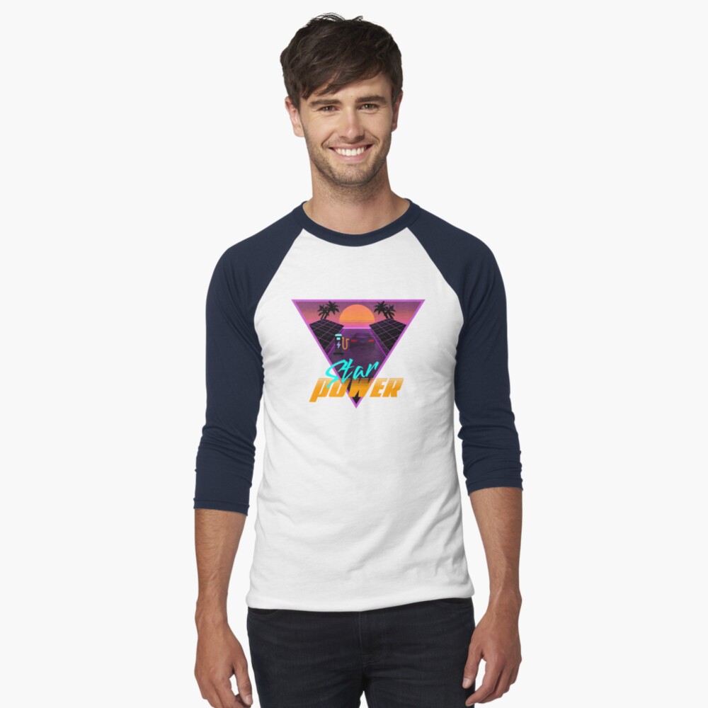 Item preview, Baseball ¾ Sleeve T-Shirt designed and sold by EVGuide.