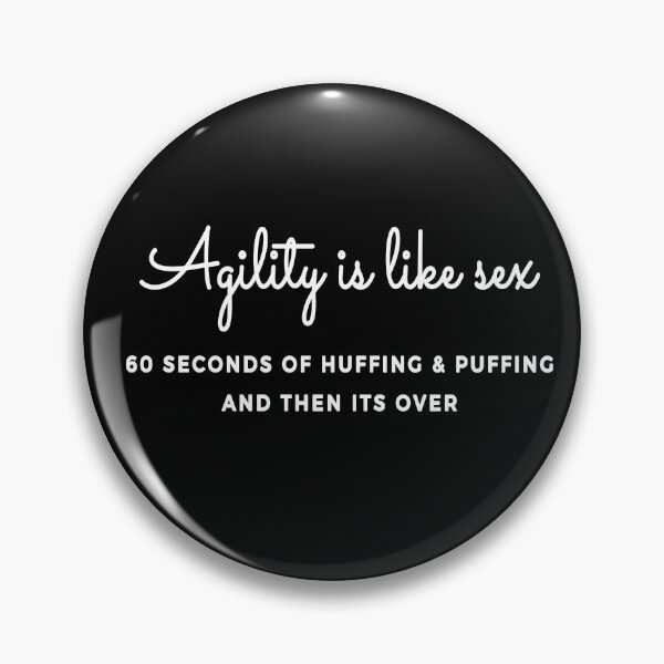 Item preview, Funny Dog Agility - Agility is like sex, 60 seconds of huffing and puffing and then it is over designed and sold by Just4doglovers.