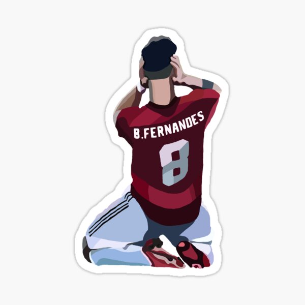Aperçu de l'œuvre Copy of Bruno Fernandes de Manchester United créée et vendue par Webbed Toe Design's.