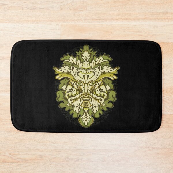 Item preview, Celtic Irish Green Man Scottish Pagan Folklore Mythology  designed and sold by BluePagan.