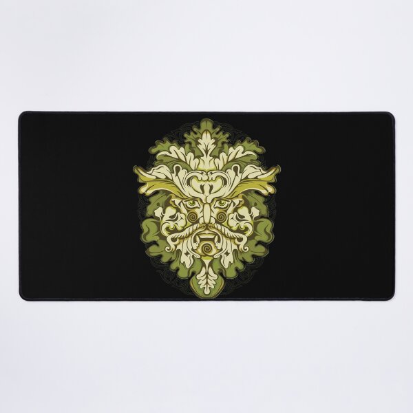 Item preview, Celtic Irish Green Man Scottish Pagan Folklore Mythology designed and sold by BluePagan.