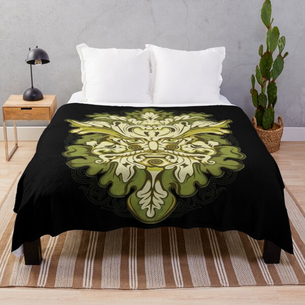 Item preview, Celtic Irish Green Man Scottish Pagan Folklore Mythology designed and sold by BluePagan.
