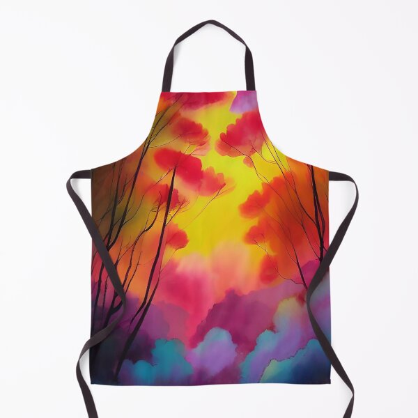 Item preview, Stunning Modern Art Abstract Watercolor Landscape Nature designed and sold by CattlettArt.