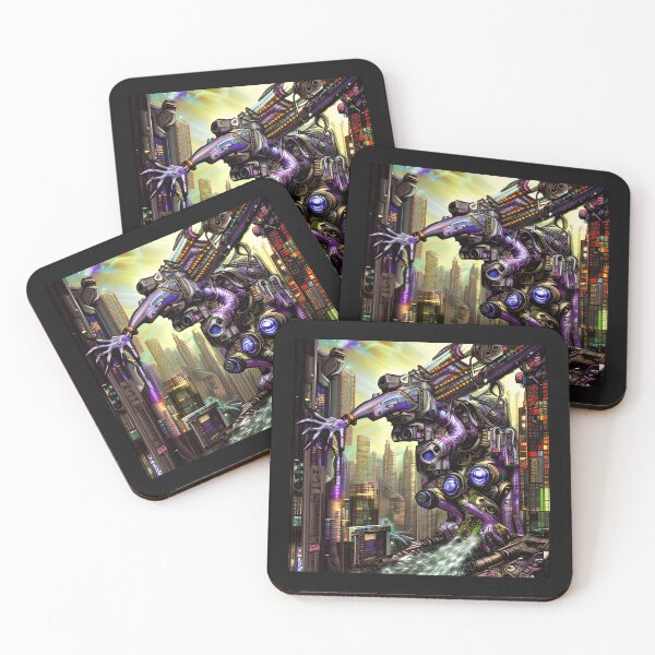 Item preview, Sci Fi Urban Bio Machine - Cyberpunk City designed and sold by Chubuter.