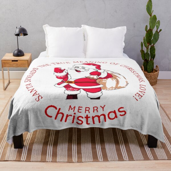 Item preview, Santa spreads the true meaning of Christmas. love! designed and sold by Chris Purdy.