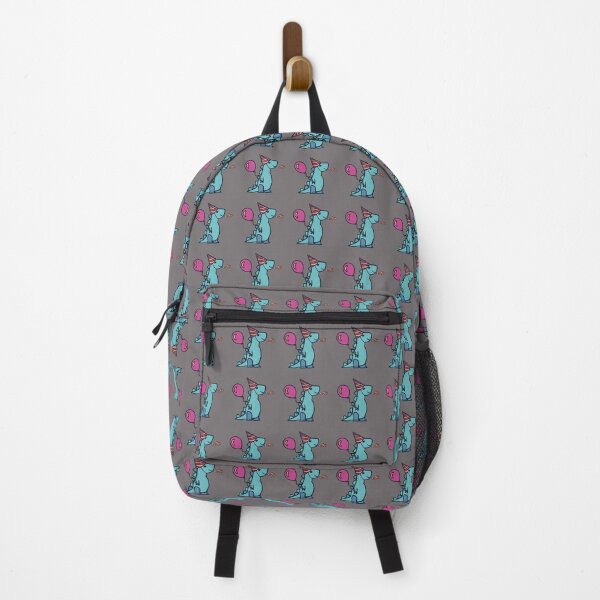Item preview, Dino party (patterns, gray background) designed and sold by MentaLee.
