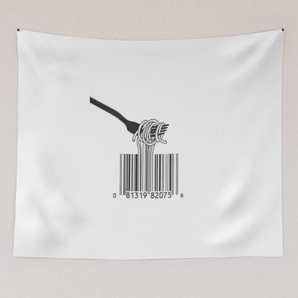 Artikelvorschau, Barcode Spaghetti entworfen und verkauft von Dimension-c137.