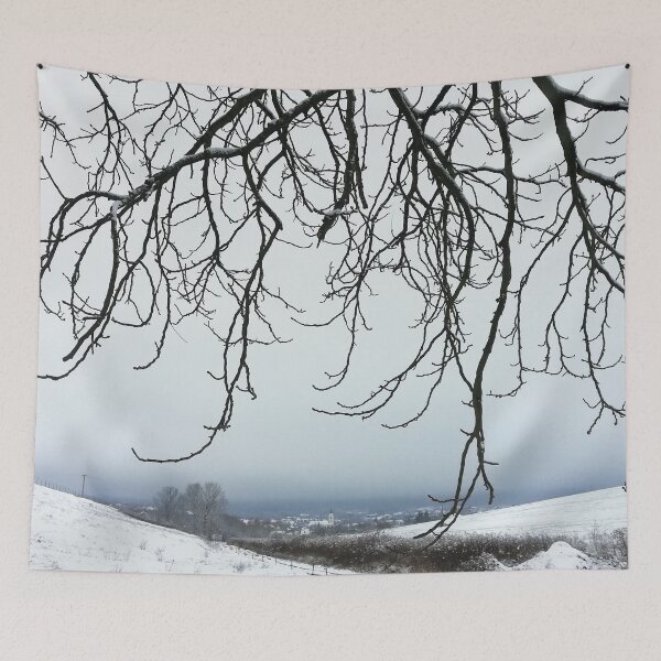 Item preview,  Landscape from Piliscsev in Winter "Nature Photography" designed and sold by Istvan Ocztos.