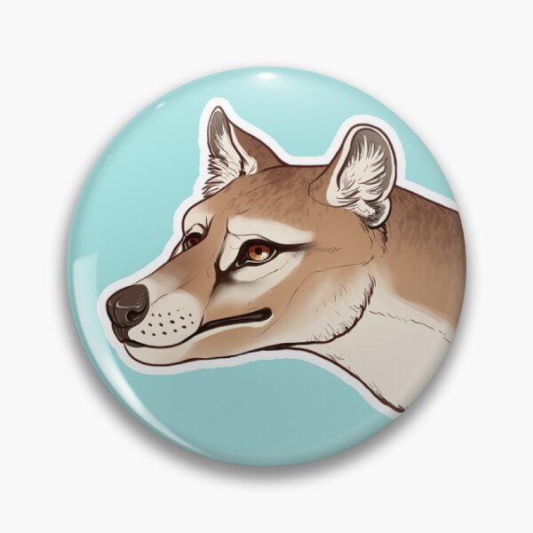 Item preview, Realistic Thylacine (Tasmanian Tiger) Sticker/Magnet/Mug designed and sold by Olessan.